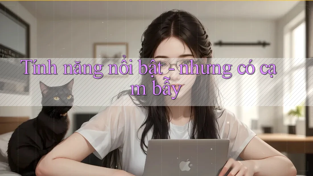 Tính năng nổi bật - nhưng có cạm bẫy