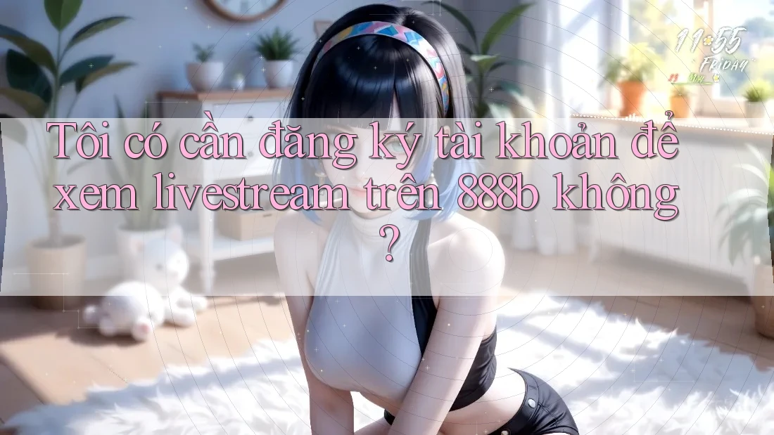 Tôi có cần đăng ký tài khoản để xem livestream trên 888b không? Tôi có cần đăng ký tài khoản để xem livestream trên 888b không?