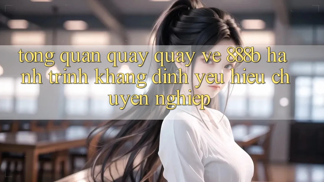 Tổng quan quay quay về 888b - Hành trình khẳng định yêu hiệu chuyên nghiệp Tổng quan quay quay về 888b - Hành trình khẳng định yêu hiệu chuyên nghiệp