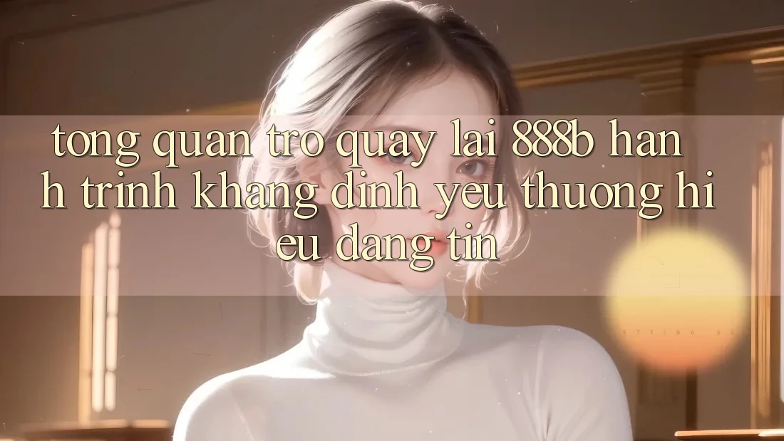 Tổng quan trở quay lại 888b - Hành trình khẳng định yêu thương hiệu đáng tin Tổng quan trở quay lại 888b - Hành trình khẳng định yêu thương hiệu đáng tin
