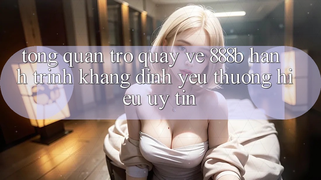 Tổng quan trở quay về 888b - Hành trình khẳng định yêu thương hiệu uy tín Tổng quan trở quay về 888b - Hành trình khẳng định yêu thương hiệu uy tín