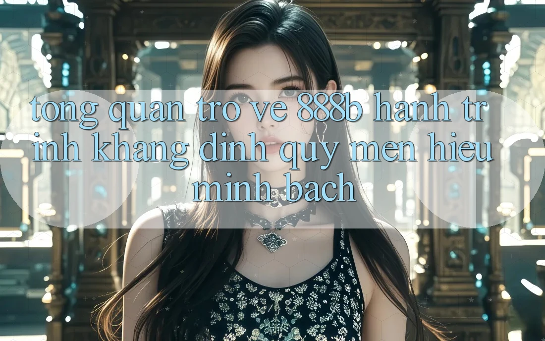 Tổng quan trở về 888b - Hành trình khẳng định quý mến hiệu minh bạch Tổng quan trở về 888b - Hành trình khẳng định quý mến hiệu minh bạch