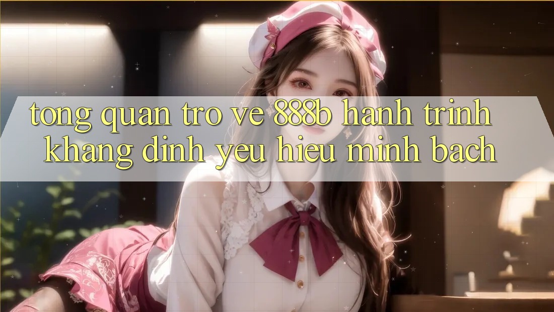 Tổng quan trở về 888b - Hành trình khẳng định yêu hiệu minh bạch Tổng quan trở về 888b - Hành trình khẳng định yêu hiệu minh bạch