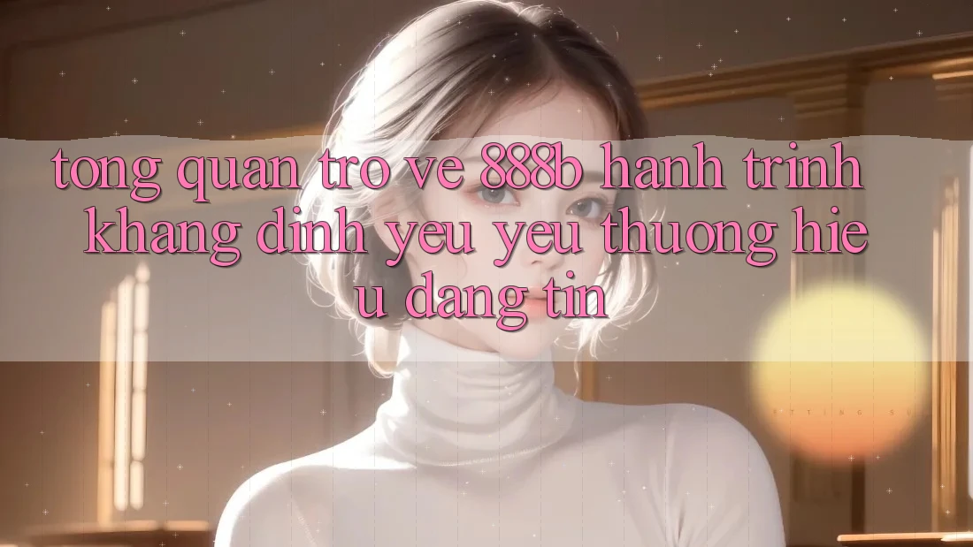 Tổng quan trở về 888b - Hành trình khẳng định yêu yêu thương hiệu đáng tin Tổng quan trở về 888b - Hành trình khẳng định yêu yêu thương hiệu đáng tin