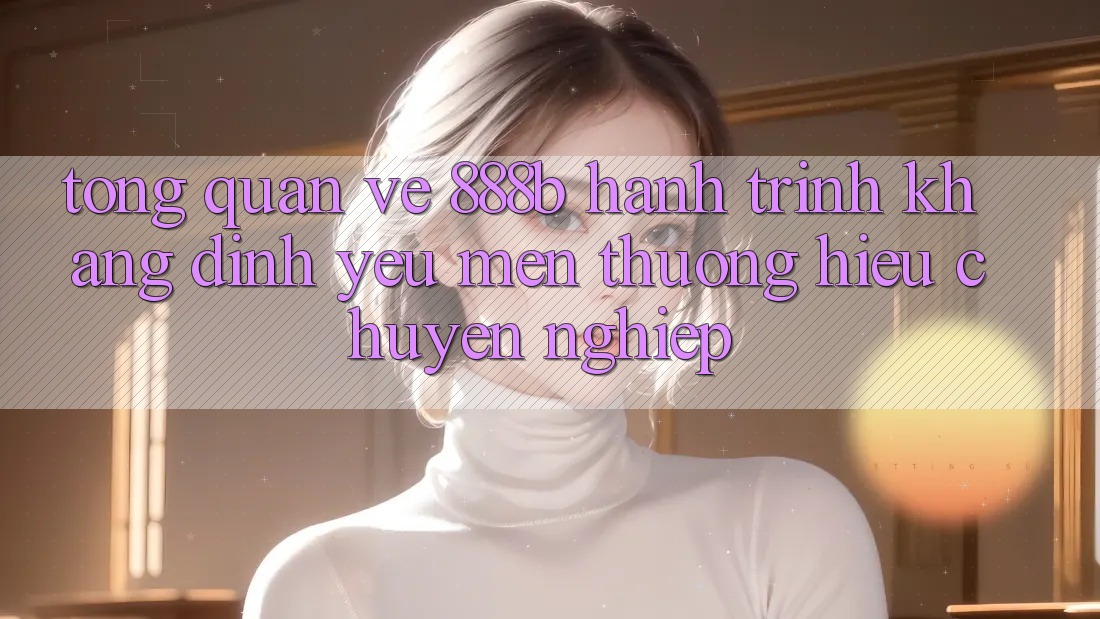 Tổng quan về 888b - Hành trình khẳng định yêu mến thương hiệu chuyên nghiệp Tổng quan về 888b - Hành trình khẳng định yêu mến thương hiệu chuyên nghiệp