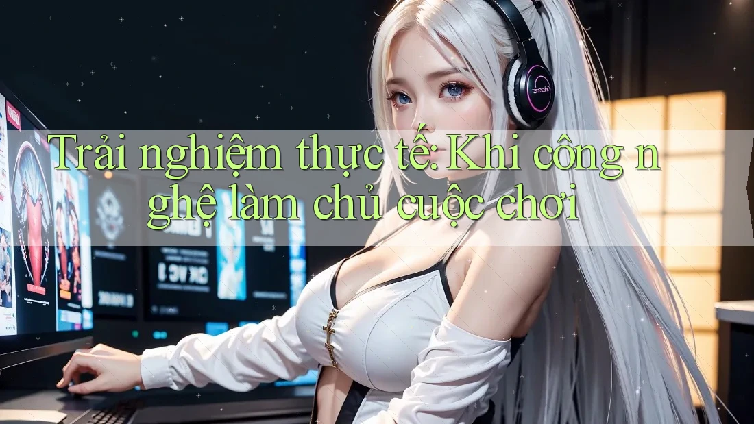 Trải nghiệm thực tế: Khi công nghệ làm chủ cuộc chơi Trải nghiệm thực tế: Khi công nghệ làm chủ cuộc chơi