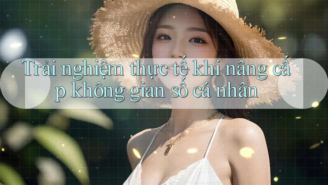 Trải nghiệm thực tế khi nâng cấp không gian số cá nhân Trải nghiệm thực tế khi nâng cấp không gian số cá nhân