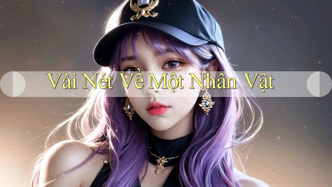Vài Nét Về Một Nhân Vật Vài Nét Về Một Nhân Vật