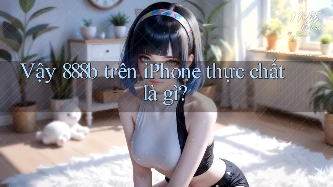 Vậy 888b trên iPhone thực chất là gì?